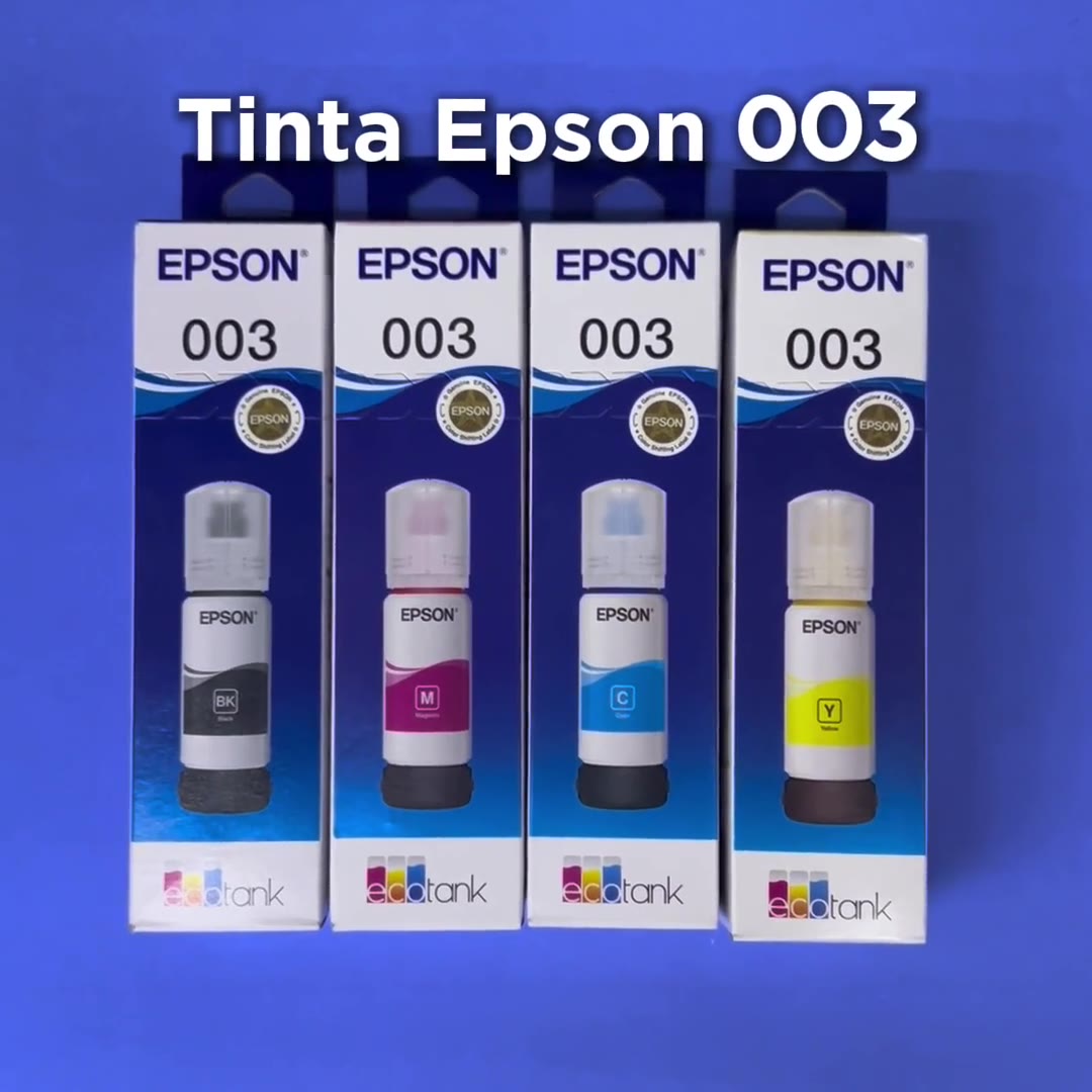 Video review Tinta Printer Ink Refill Epson 003 Original