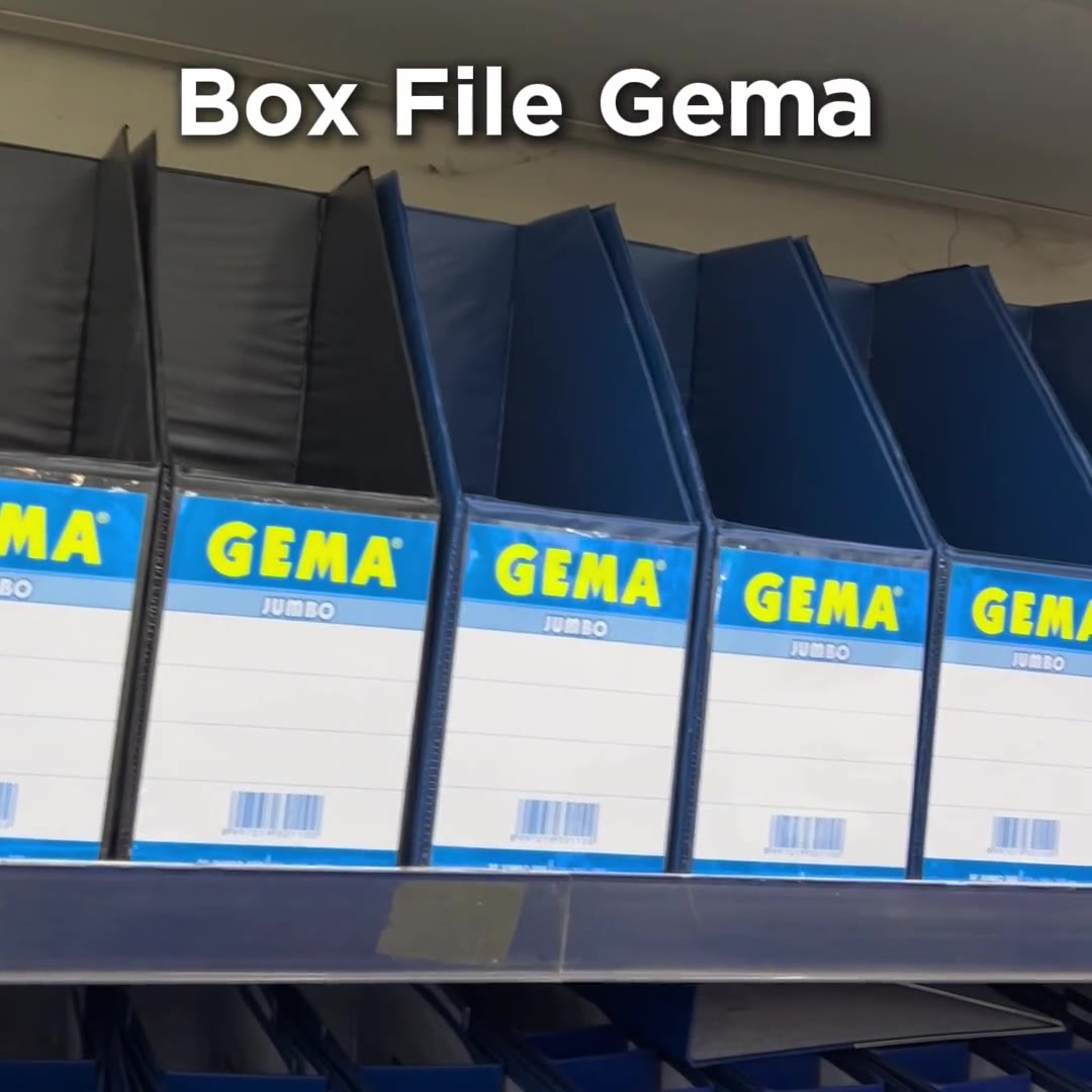 Video review Box File Gema PVC Lebar 10cm