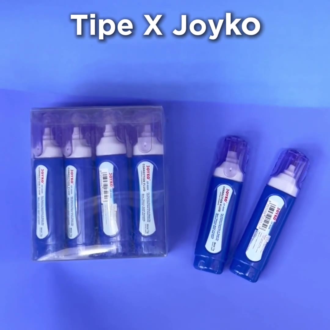 Video review Tip Ex Cair Joyko Correction Fluid Joyko CF-S209A