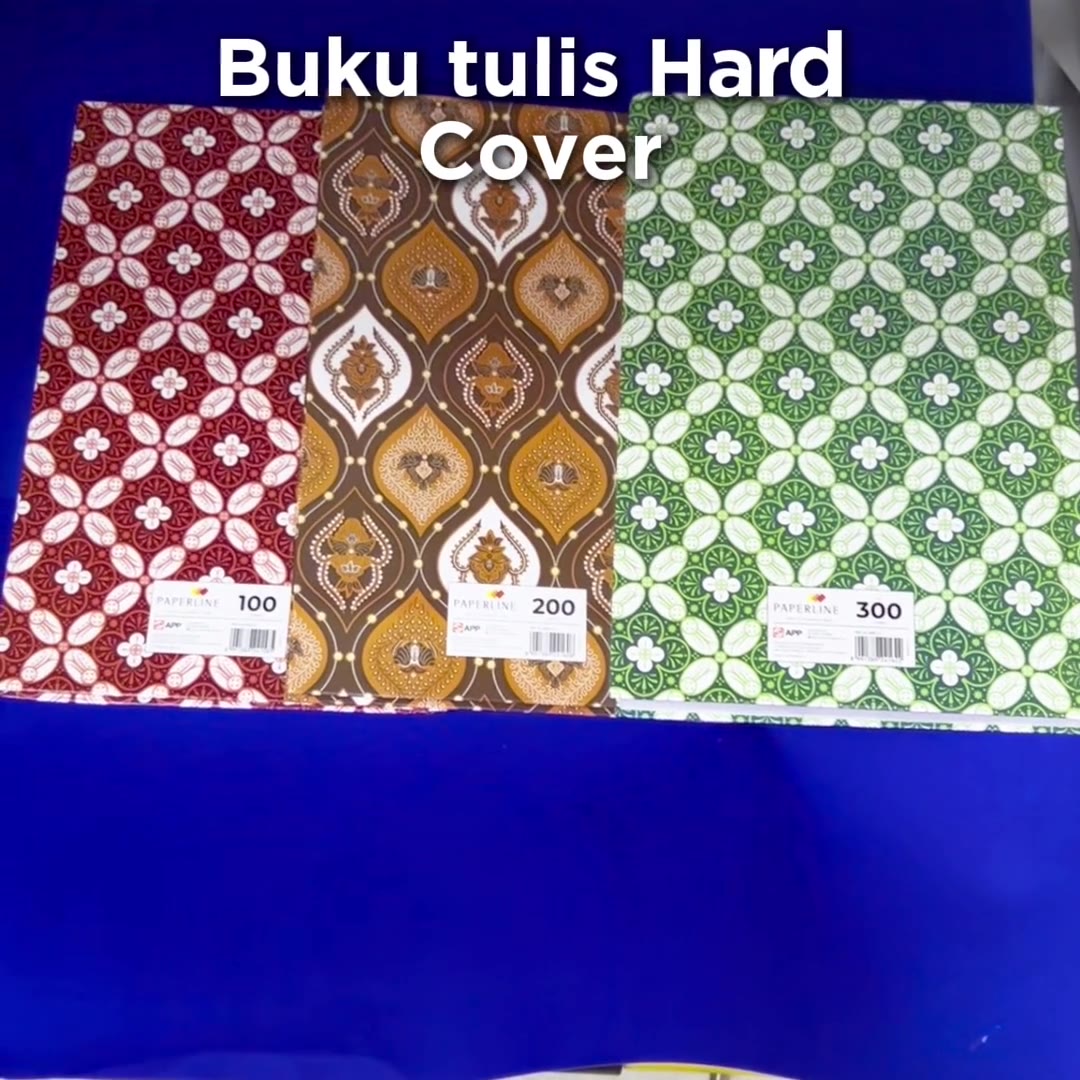 Video review Buku Tulis Hard Cover Paperline Ukuran Folio / F4 Isi 100 Lbr, 200 Lbr dan 300 Lbr / Hardcover / Buku Jurnal
