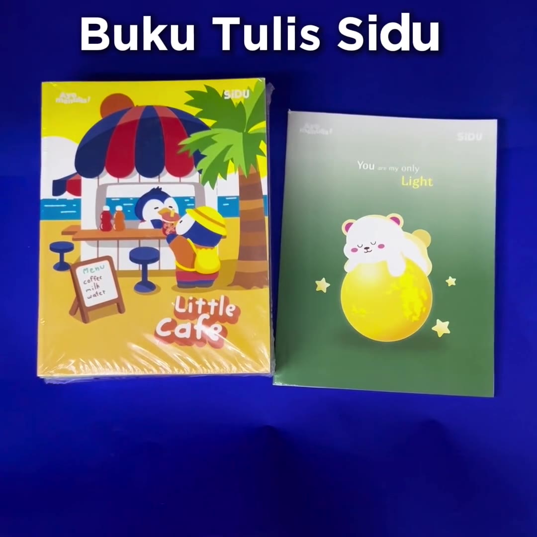 Video review Buku Tulis Sidu 58 Lembar Sinar Dunia Ukuran Kwarto MIX
