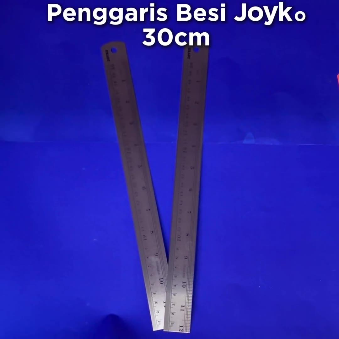 Video review Penggaris Besi Panjang 30cm / Penggaris Stainless Joyko RL-ST30