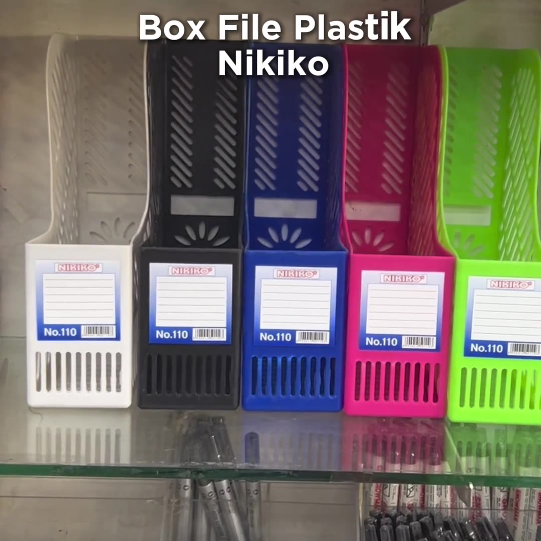 Video review Box File Plastik Nikiko / Magazine File / File Folder / Rak Dokumen