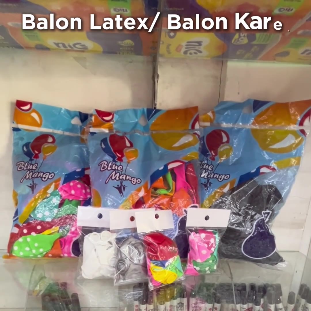 Video review Balon Latex / Balon Karet / Balon Ulang Tahun