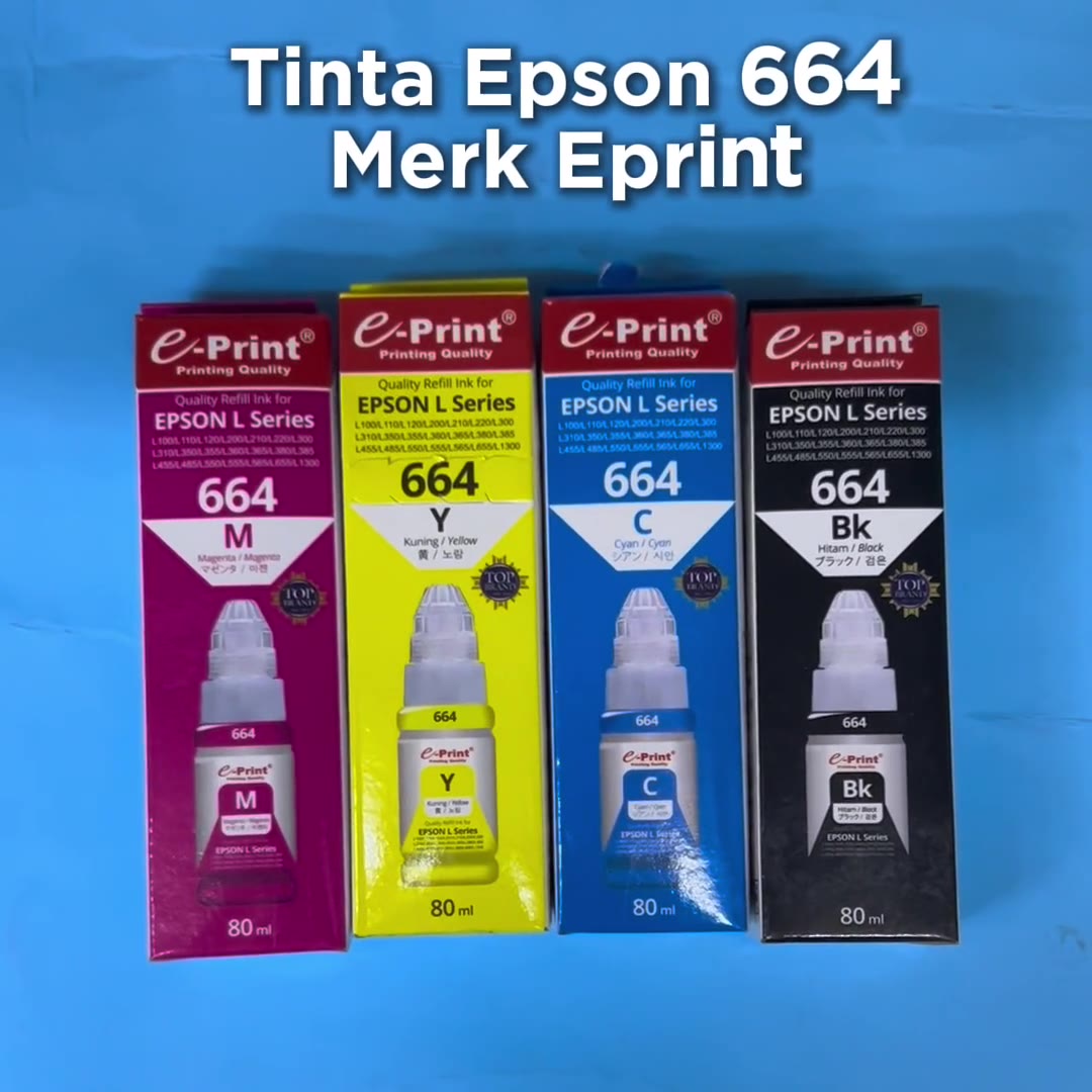 Video review Tinta Printer Epson 664 L Series Eprint