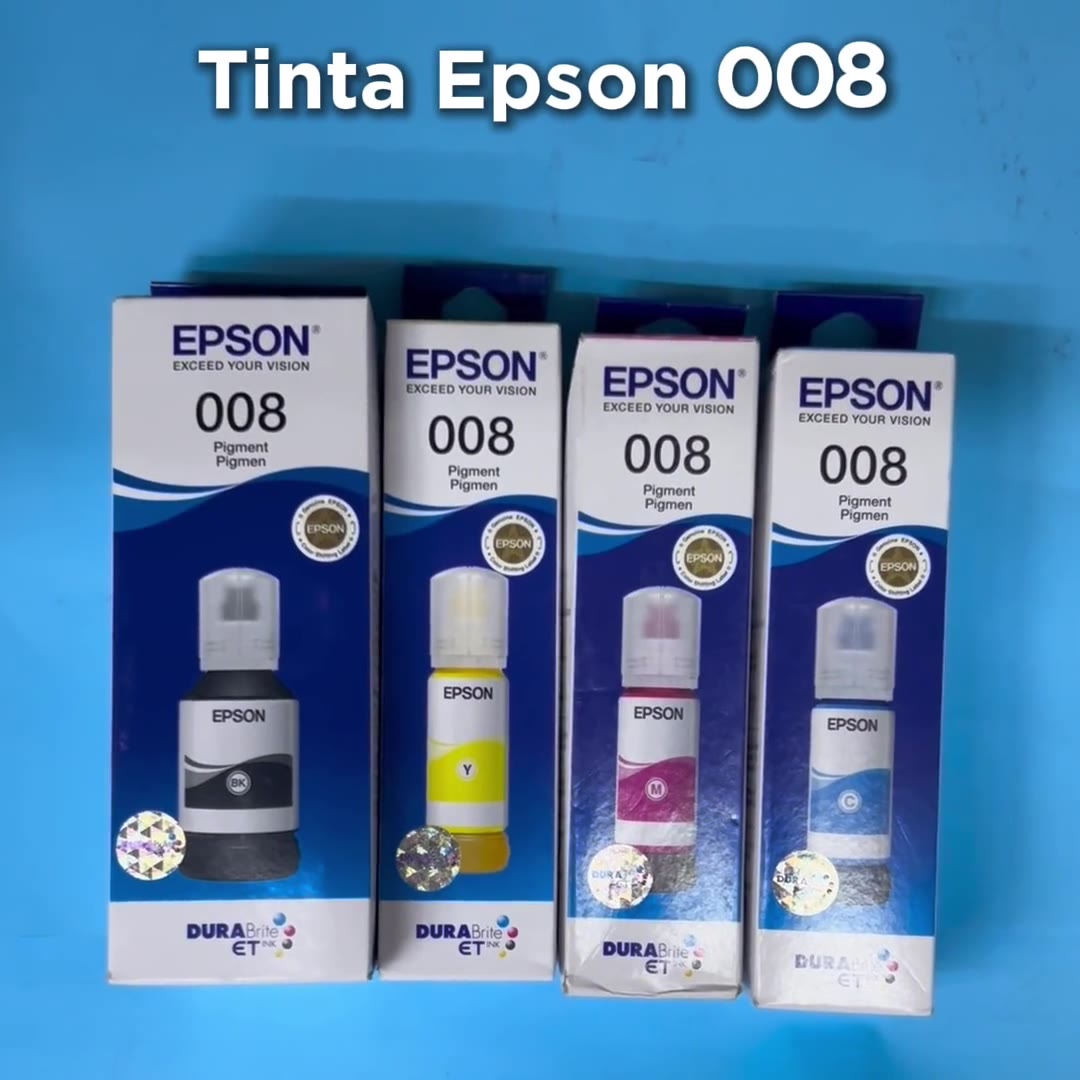 Video review Tinta Printer Ink Refill Epson 008 Original