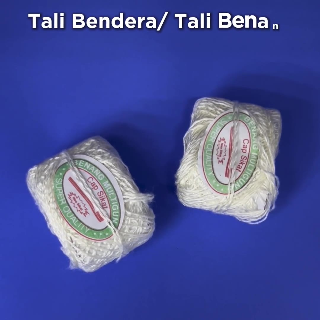 Video review Tali Benang Multiguna / Tali Bendera / Tali Putih