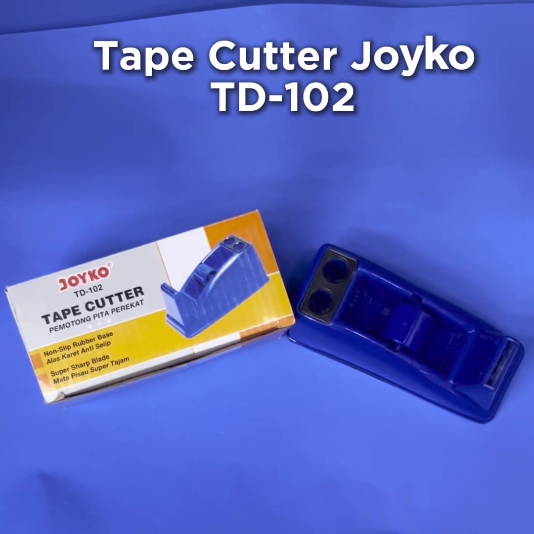 Video review Pemotong Selotip / Lakban / Tape Dispenser Joyko / Tape Cutter Joyko TD-102
