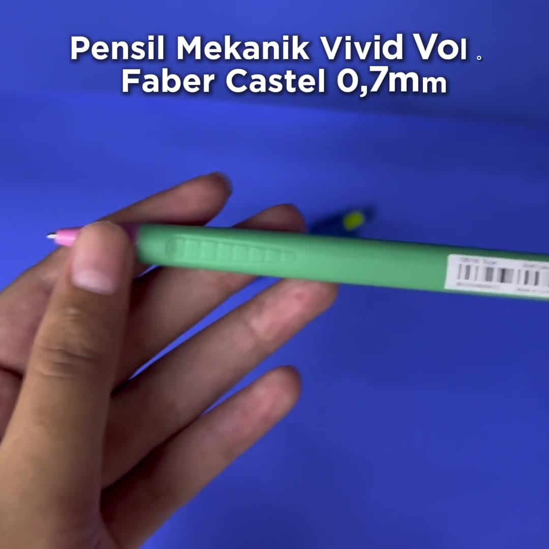 Video review Pensil Mekanik Faber Castell Econ Mechanic Vivid Volor 0.7mm