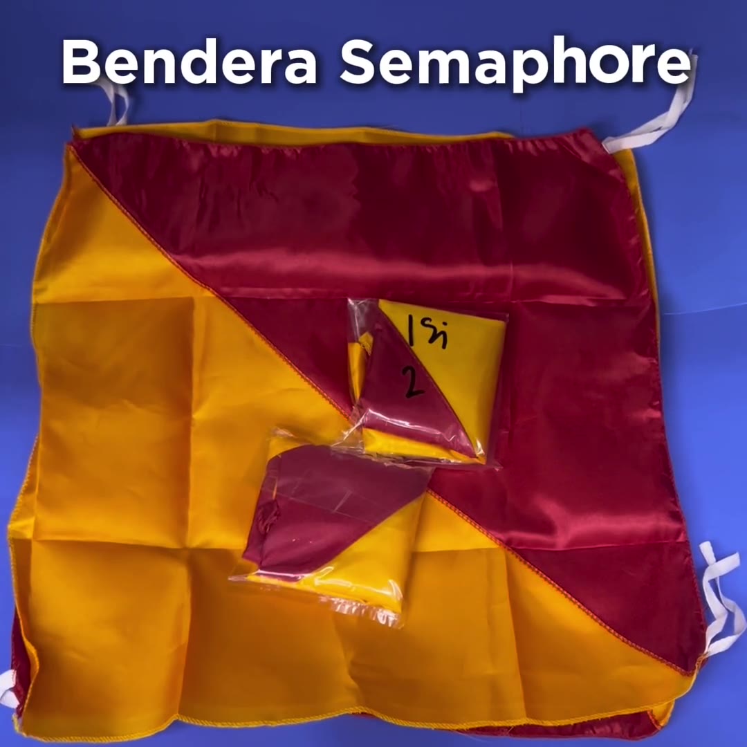 Video review Bendera Semapur Pramuka 1 Pasang / Bendera Semaphore